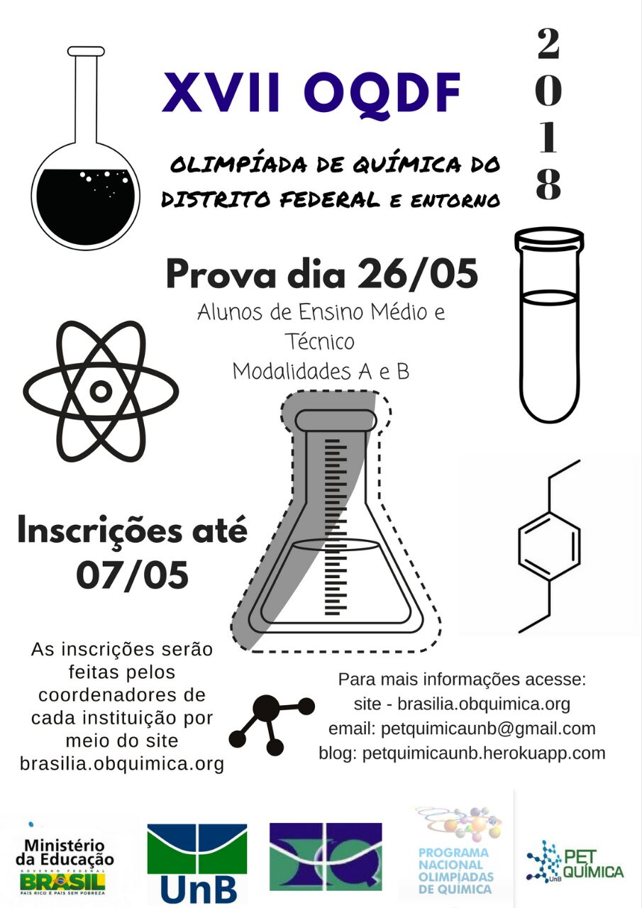 Locais de prova - OQDF 2018